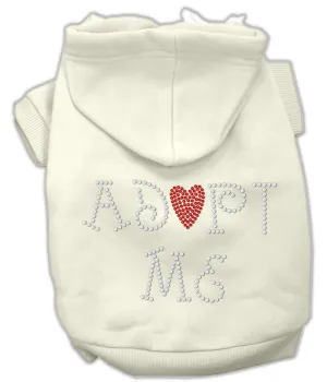 Adopt Me Rhinestone Hoodie Cream L (14)