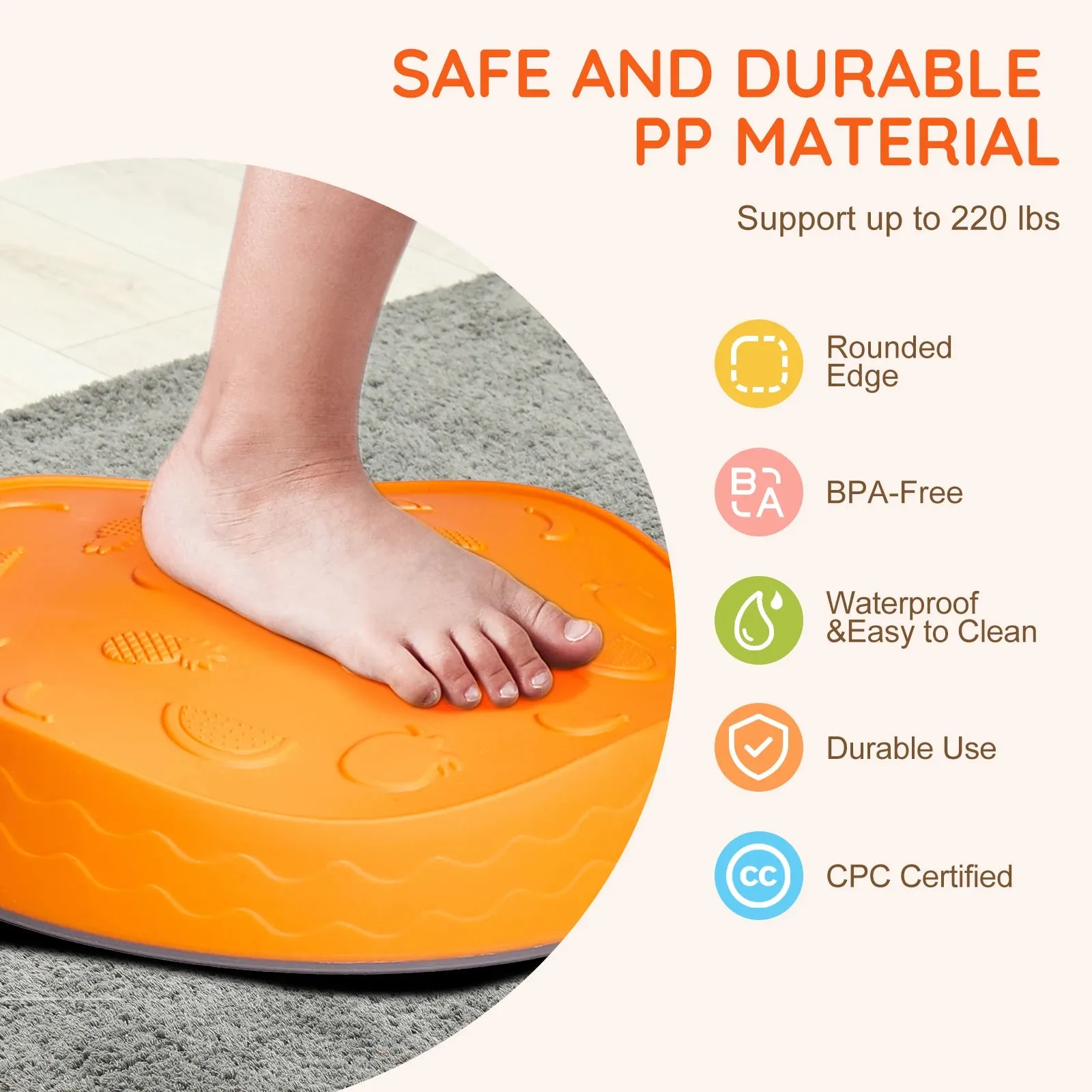 Balance Stepping Stones Sensory Training Toys For Kids