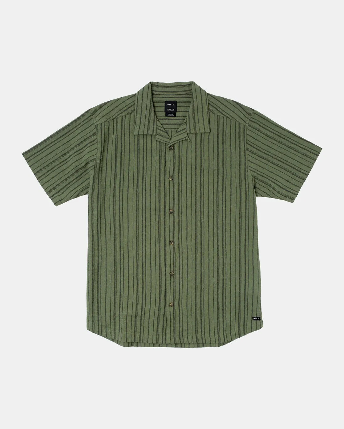Beat Stripe Short Sleeve Shirt - Agave