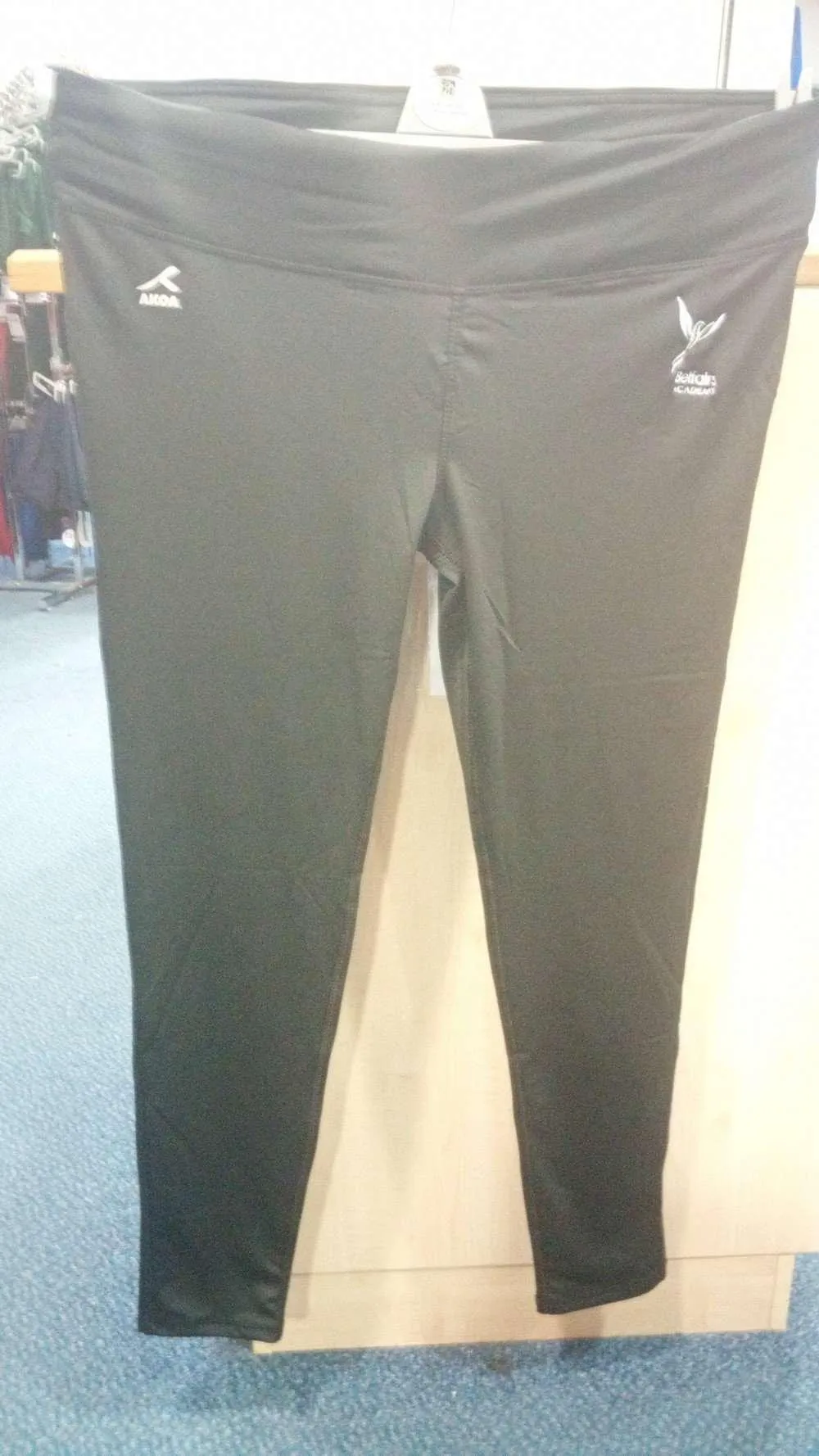 Belfairs Academy Girls Official Leggings (Black) with School Logo
