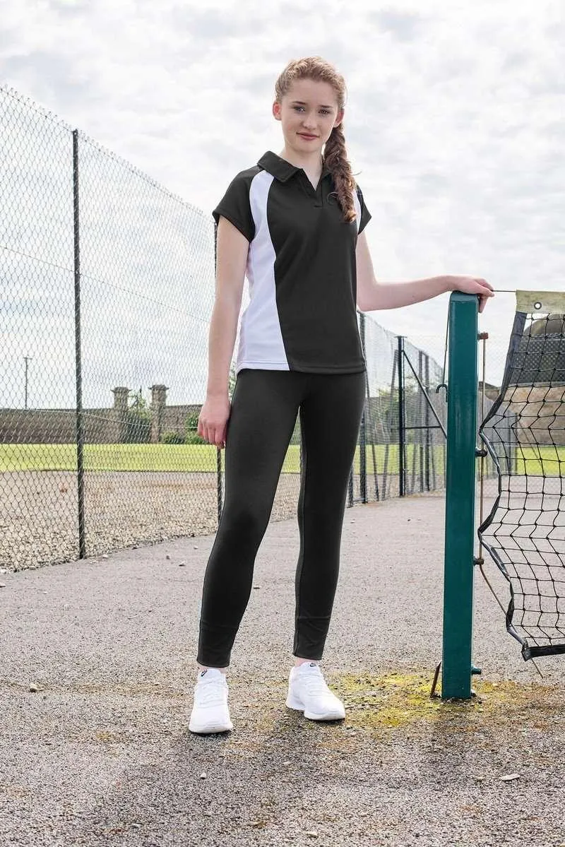 Belfairs Academy Girls Official Leggings (Black) with School Logo