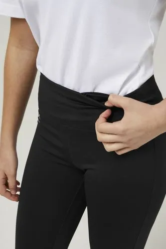 Belfairs Academy Girls Official Leggings (Black) with School Logo