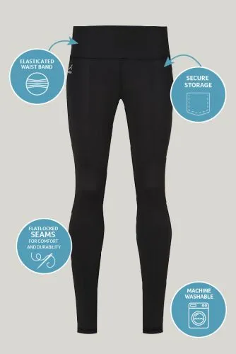 Belfairs Academy Girls Official Leggings (Black) with School Logo