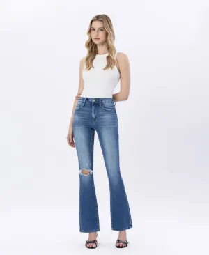Bergenia - High Rise Bootcut Jeans