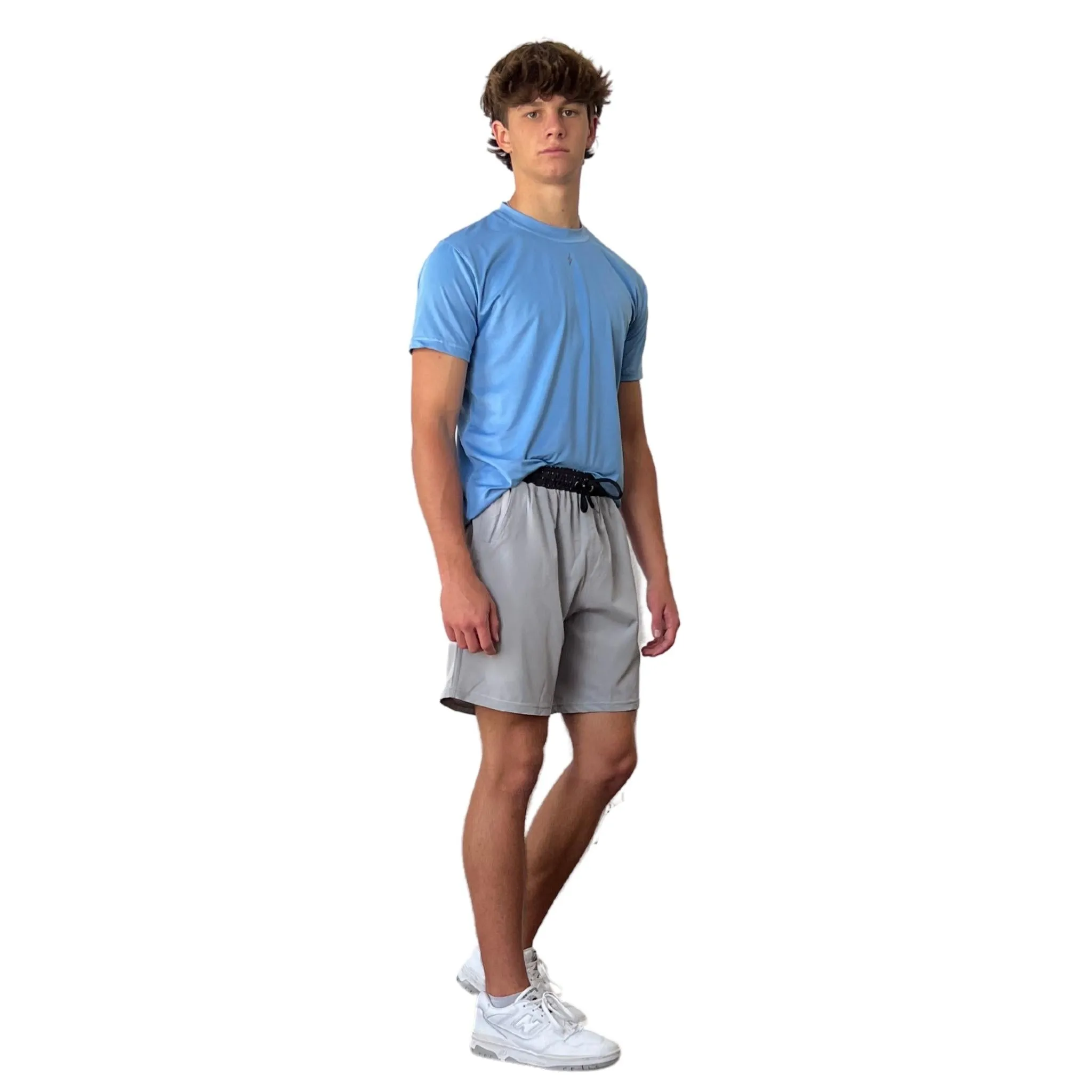 BRUCE BOLT 7" SHORT - GREY