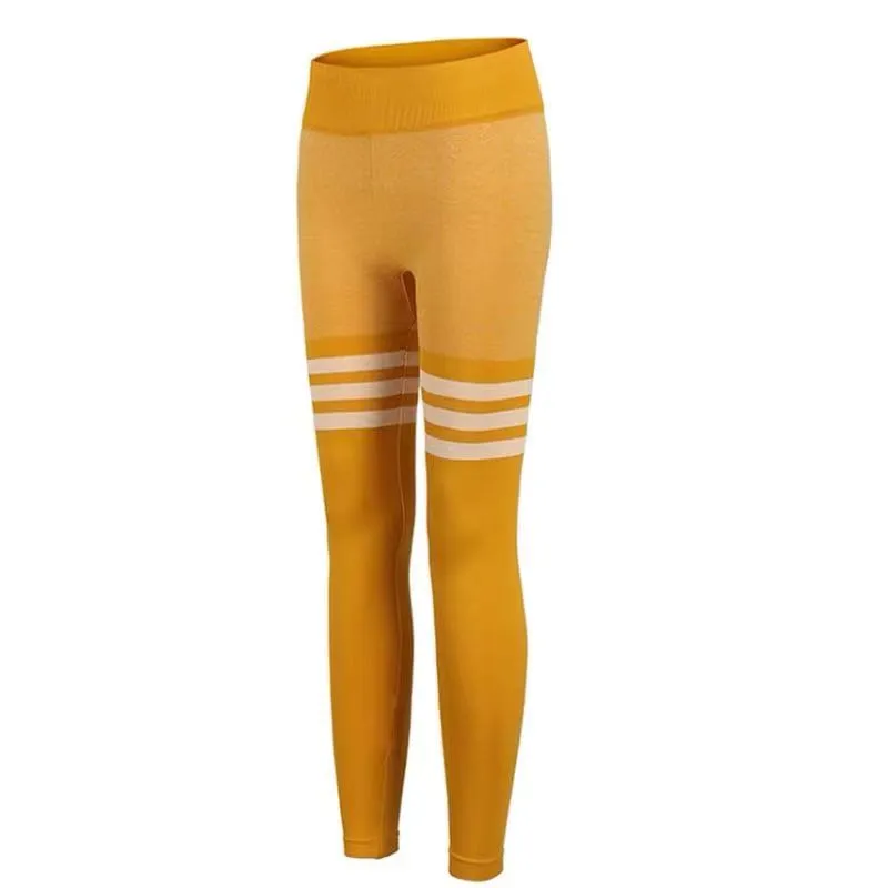 Check The Stripes Yoga Leggings