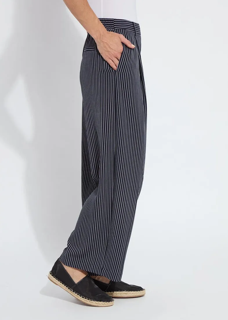 Clarette Pleated Trouser [Marine-10-3534-M4]