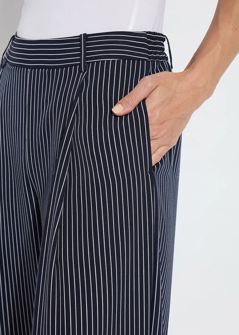 Clarette Pleated Trouser [Marine-10-3534-M4]