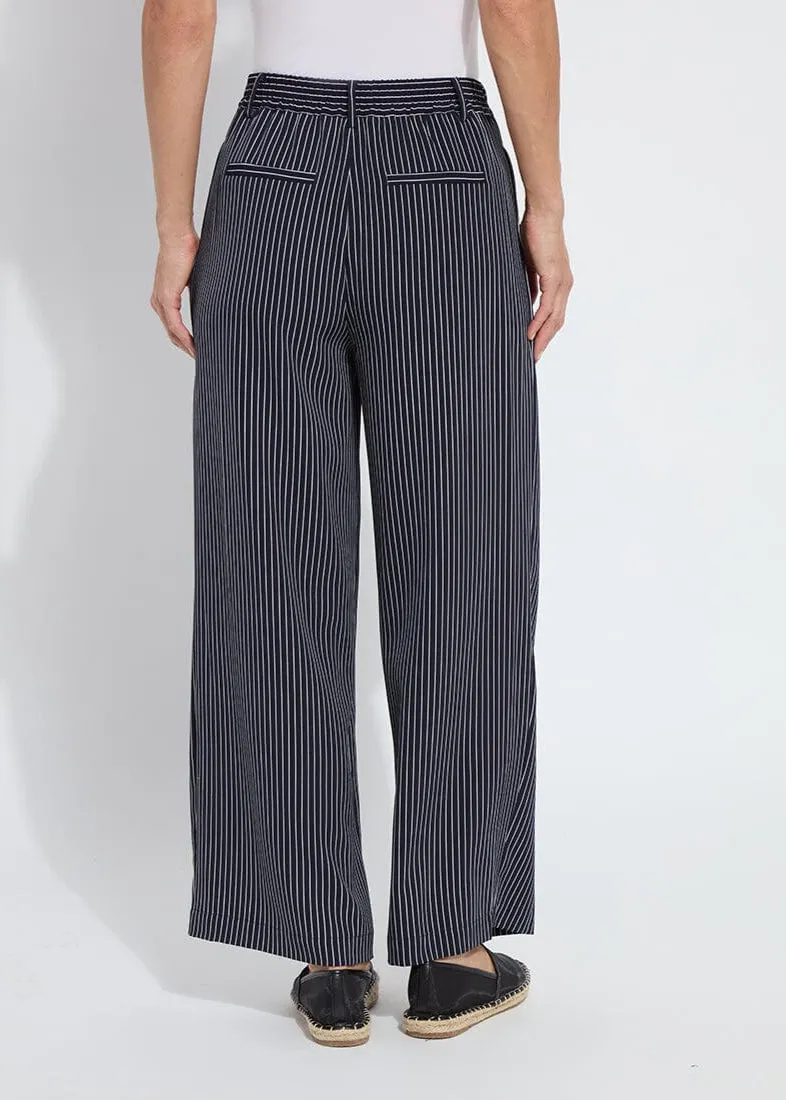Clarette Pleated Trouser [Marine-10-3534-M4]