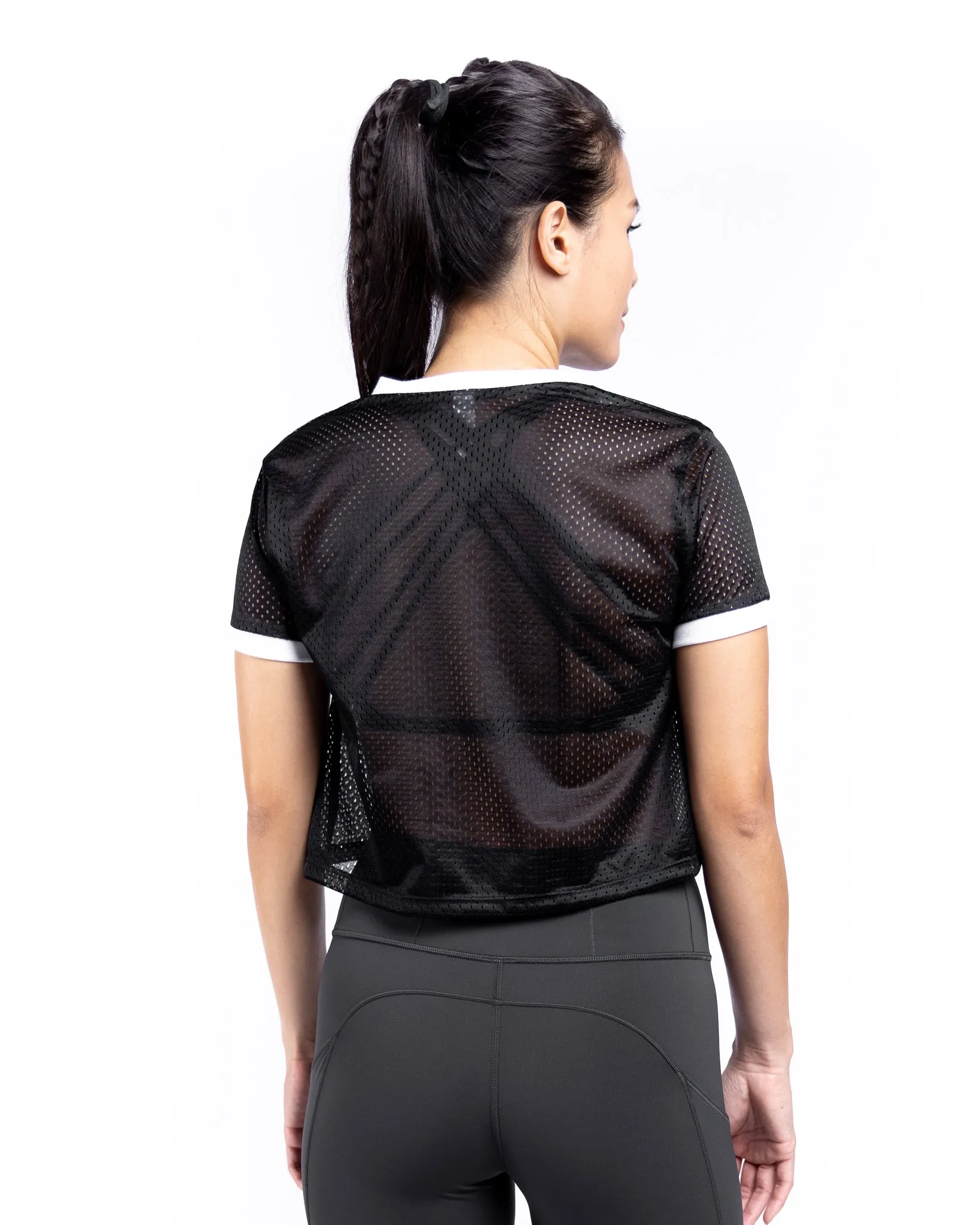 CruBox Mesh Cropped Tee