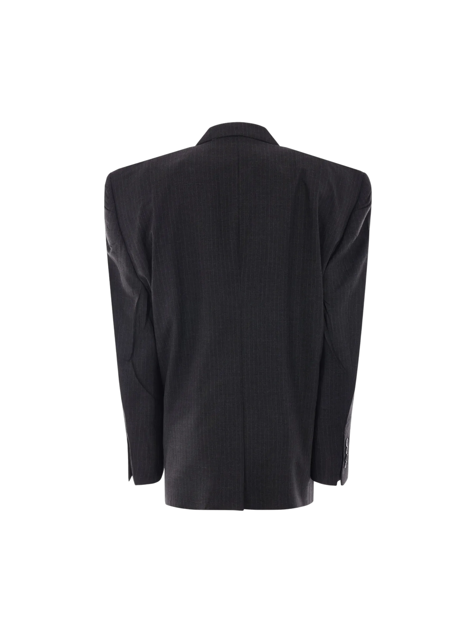 Cut Away Boxy Wool Jacket