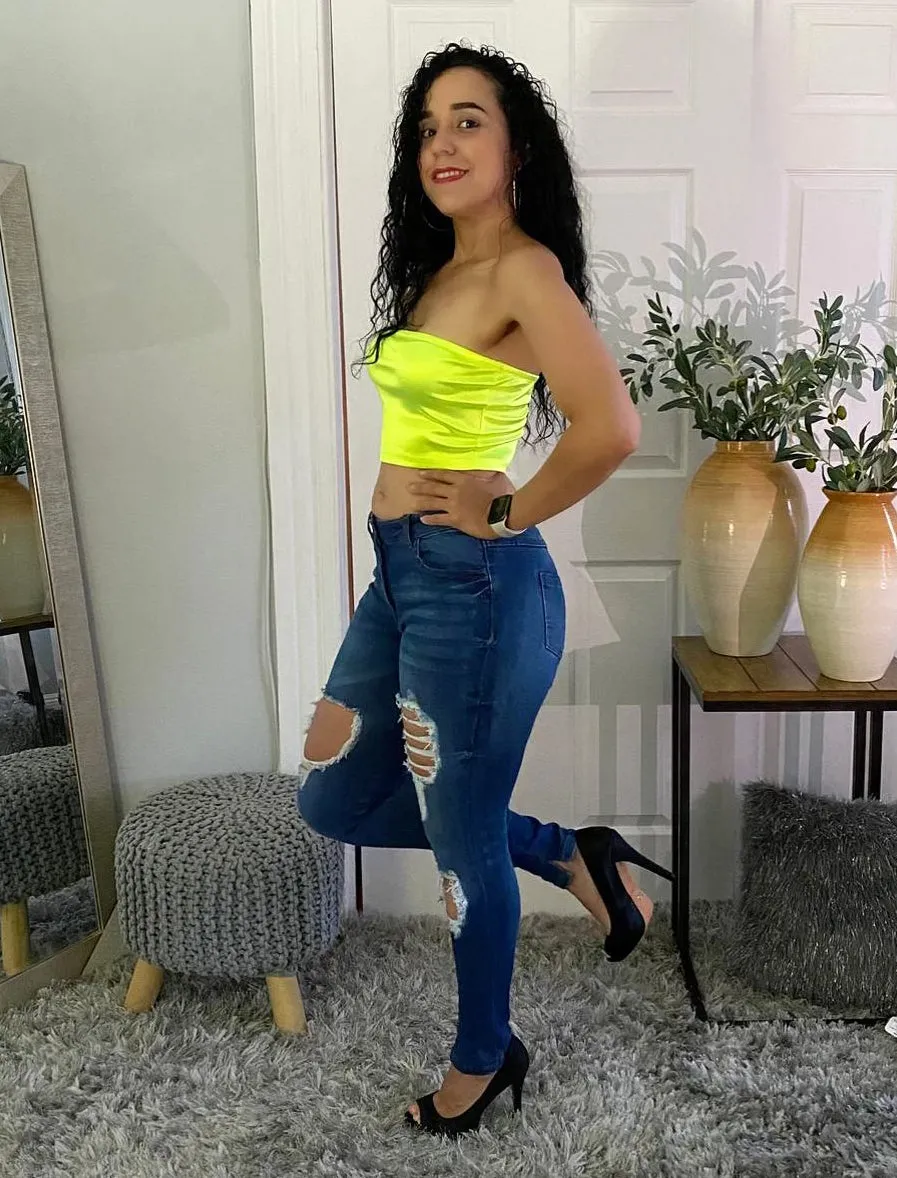 Distressed Skinny Jeans