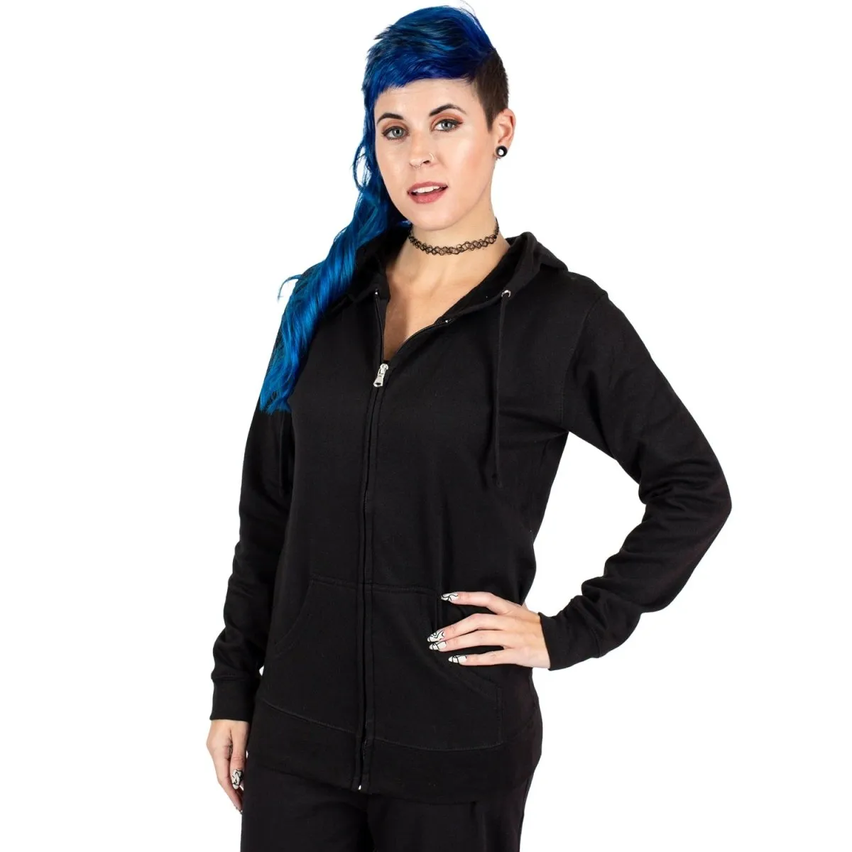 Drop Dead Heart Zip Hoodie