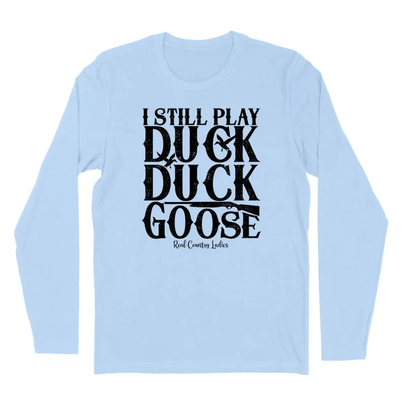 Duck Duck Goose Black Print Hoodies & Long Sleeves