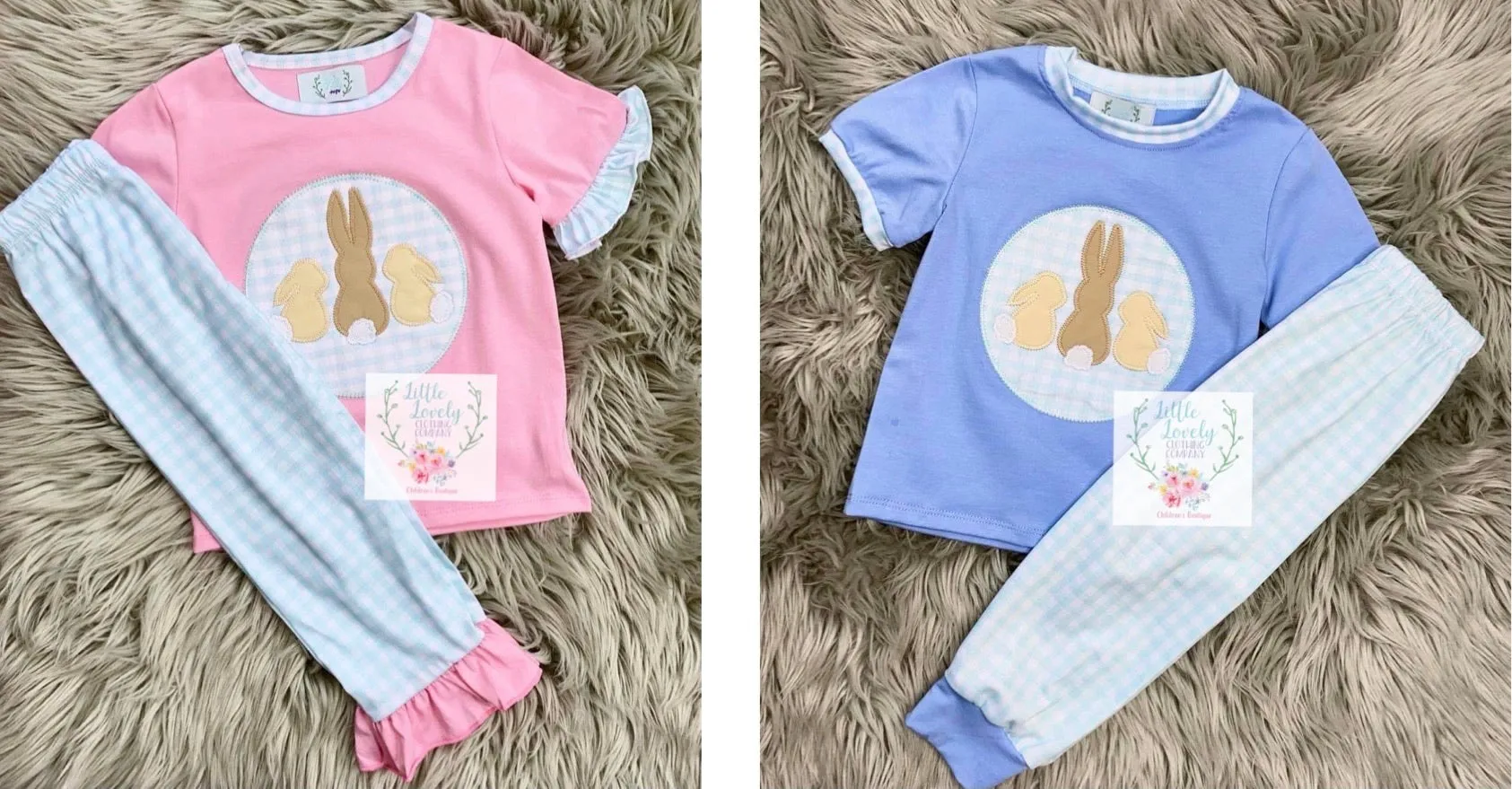 Easter Bunny Trio Lounge Wear