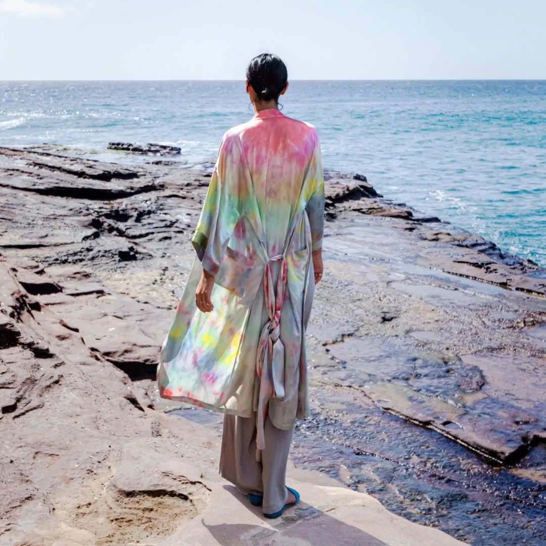 Hand Dyed Silk Robes