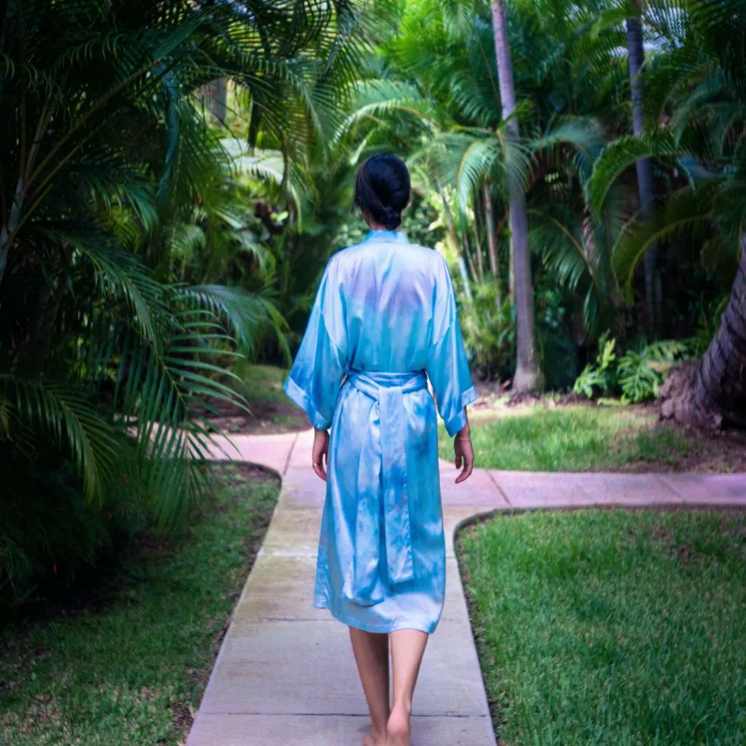 Hand Dyed Silk Robes