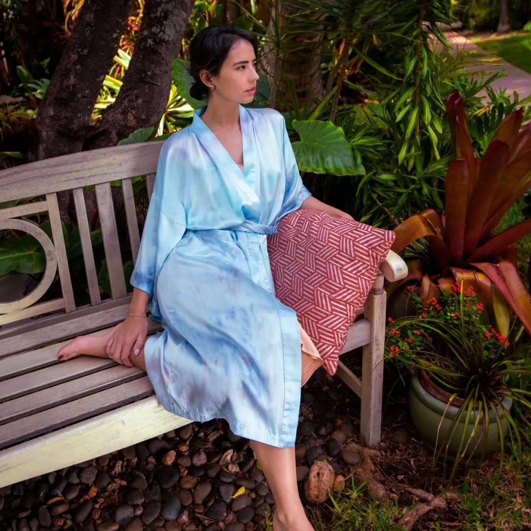 Hand Dyed Silk Robes