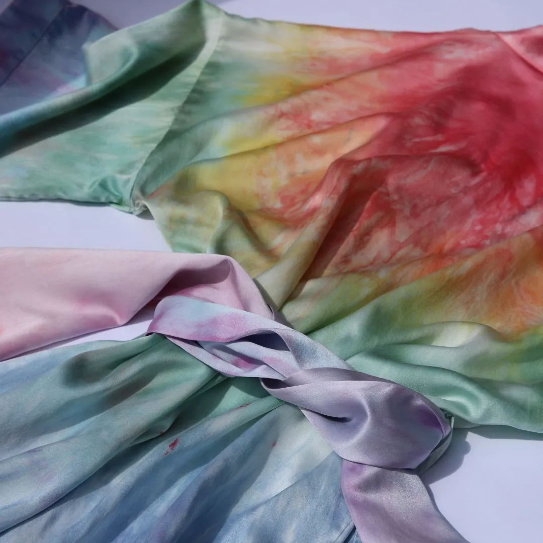 Hand Dyed Silk Robes