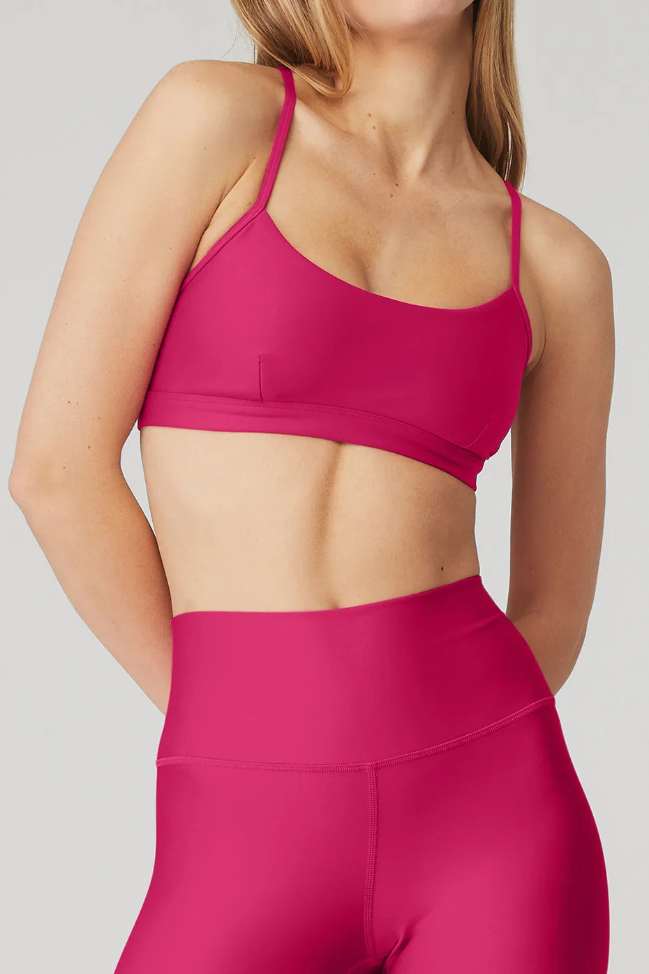 High-Waist Airlift Legging - Magenta Crush