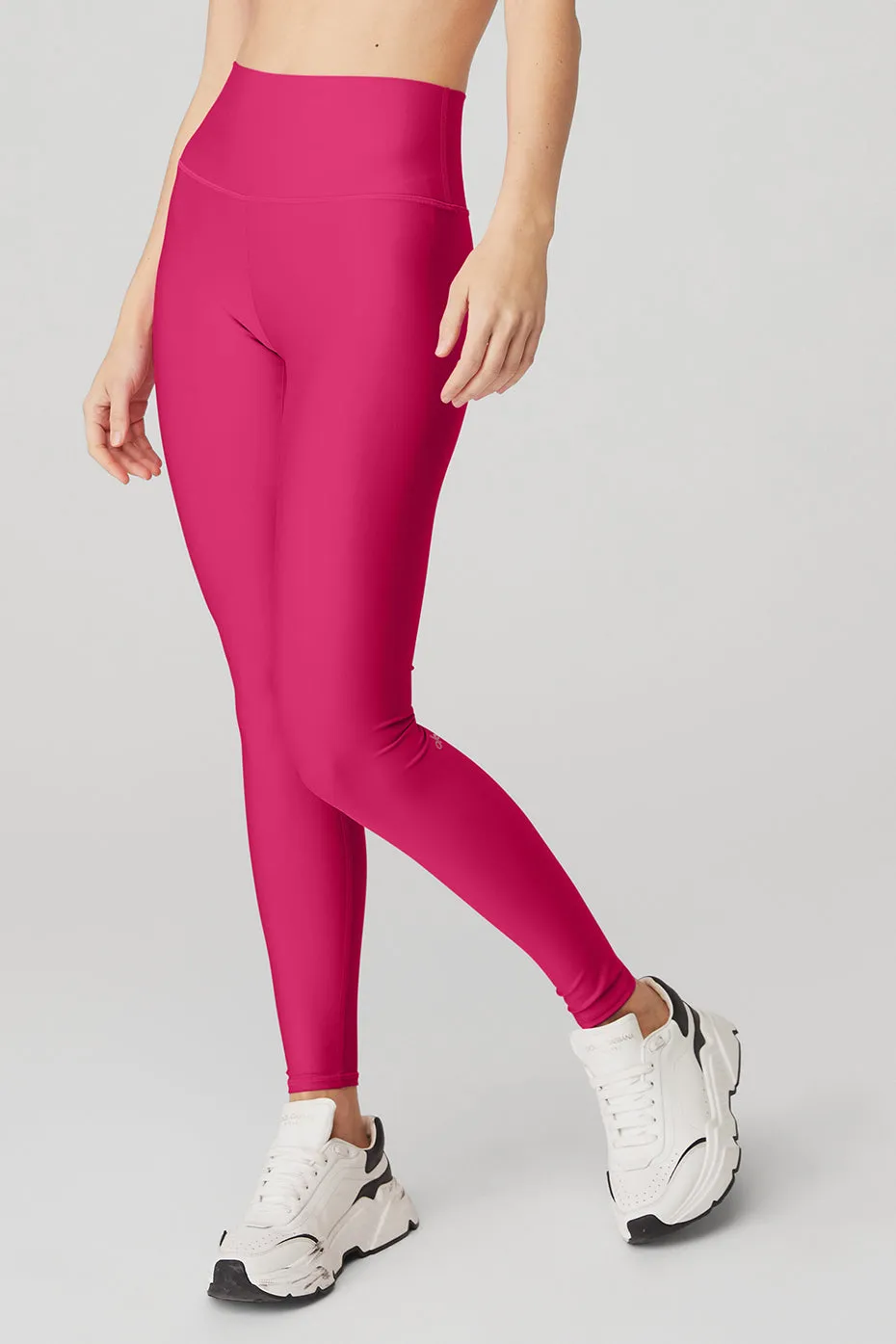 High-Waist Airlift Legging - Magenta Crush