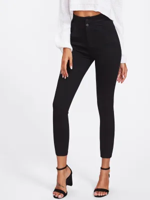 High Waist High Stretch Skinny Jeggings