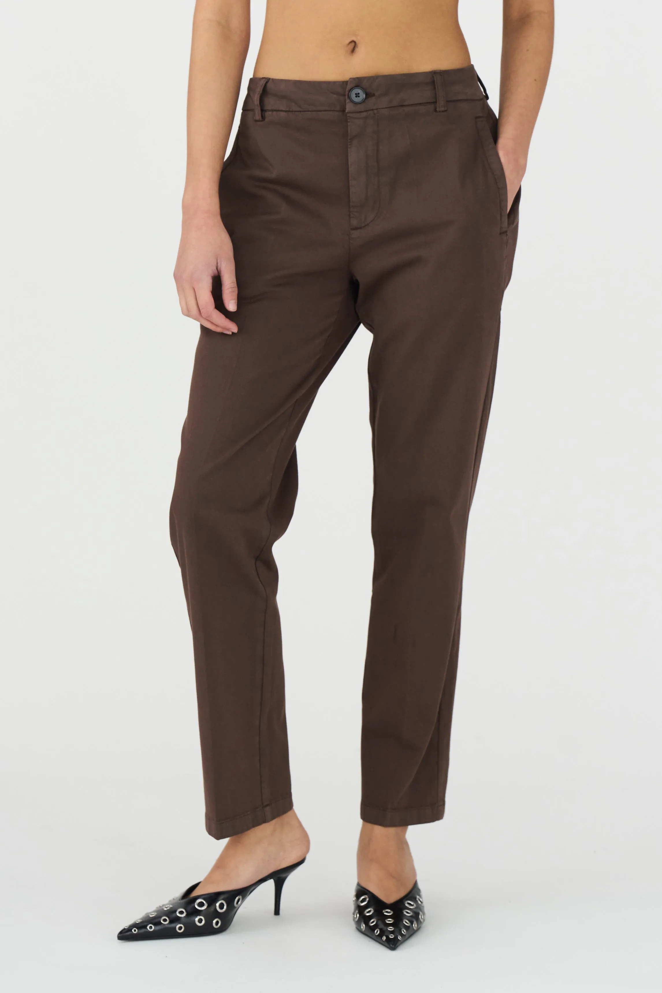 IVY-Karmey Weekend Pant - Expresso Brown