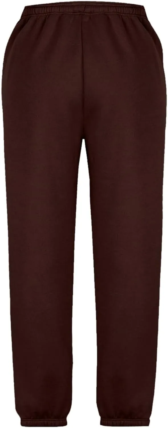 Kids Girls High Waisted Sweatpants Active Joggers Casual Loose Solid Trousers Baggy Sweat Pants with Pockets Clothes