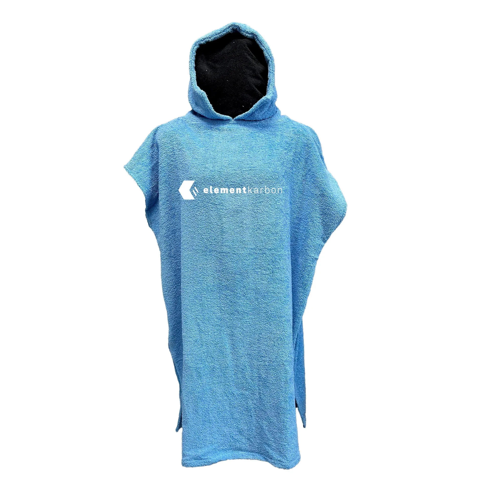 Kids Unisex Towel Changing Robe Light Blue
