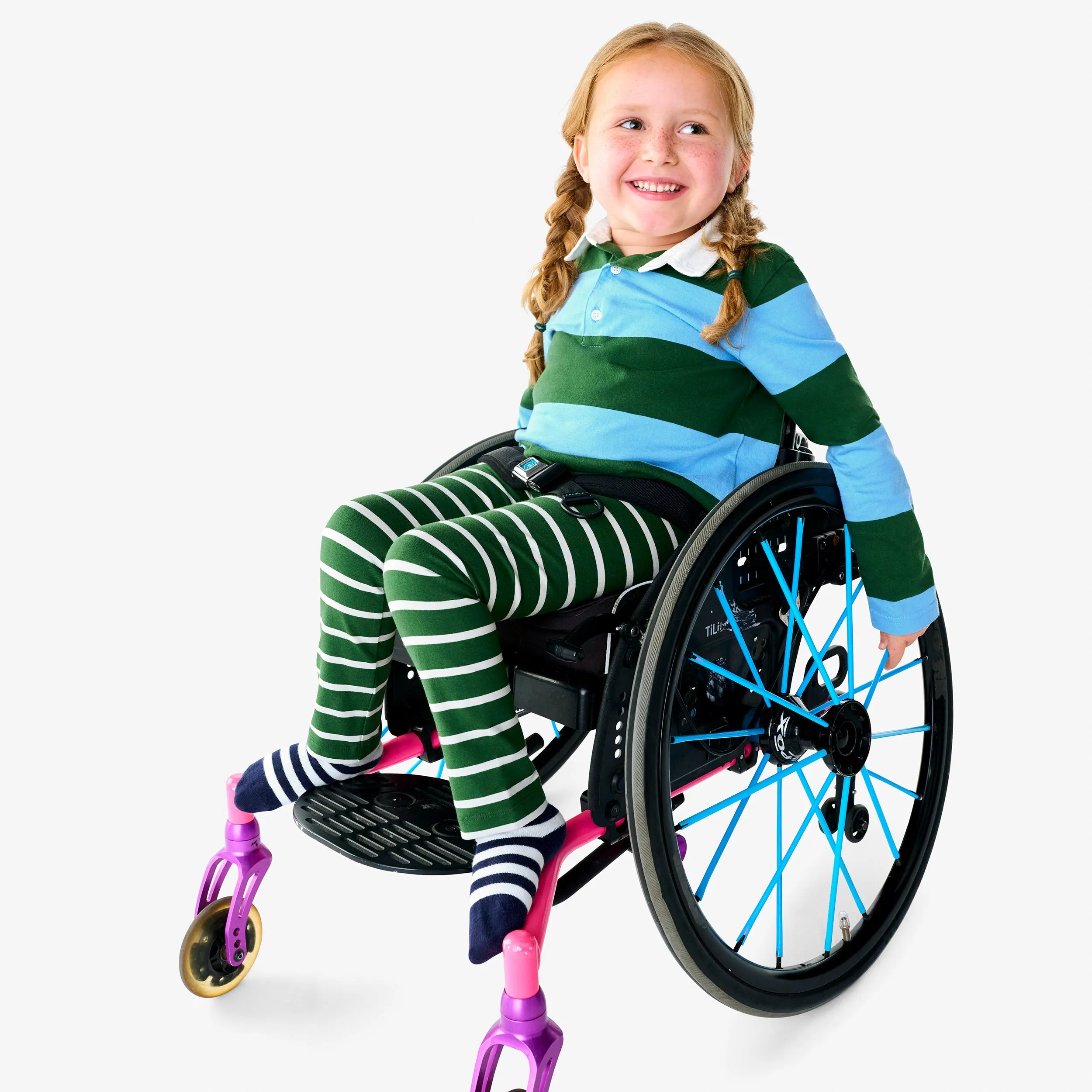 Legging in stripe