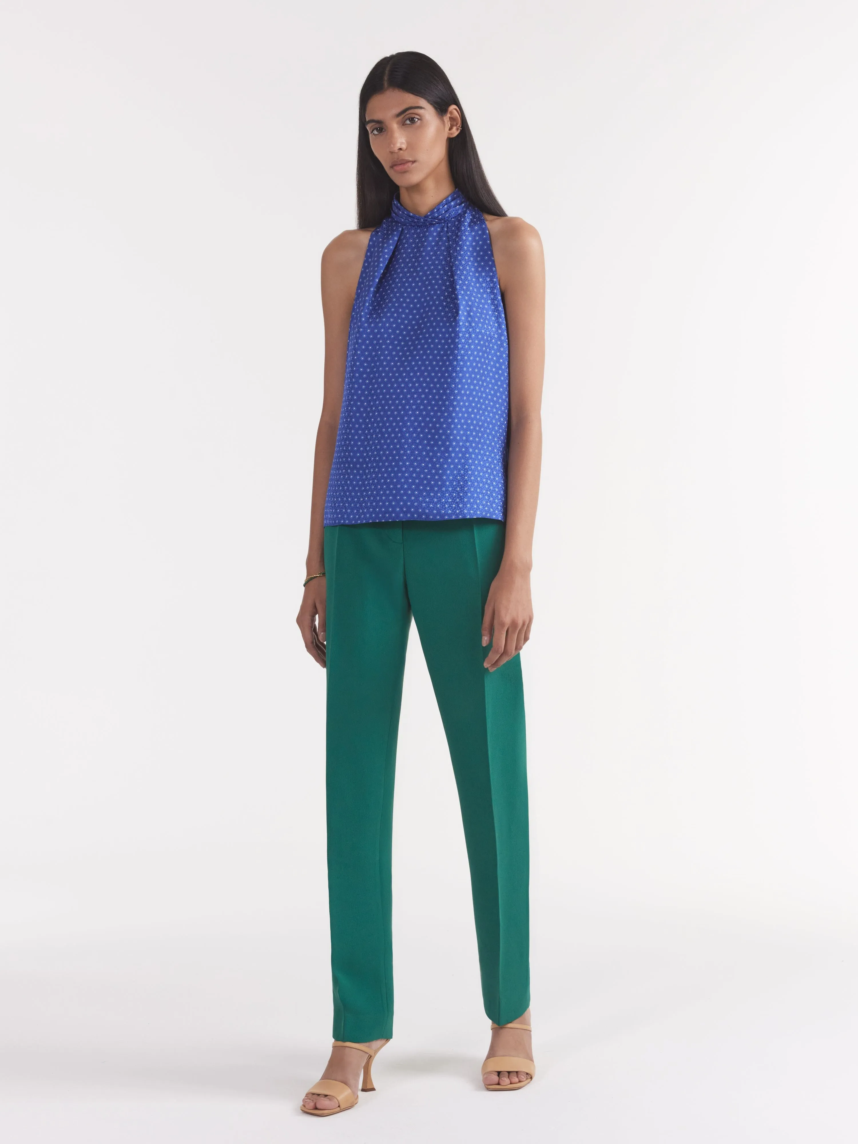 Maxima Trouser in Quetzal Green