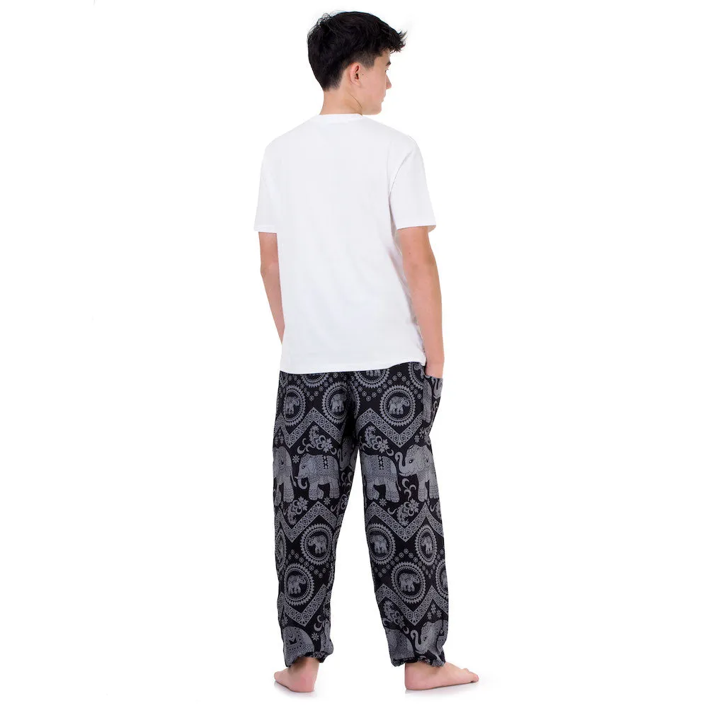 Men's Elephant Harem Pants Blue Chang