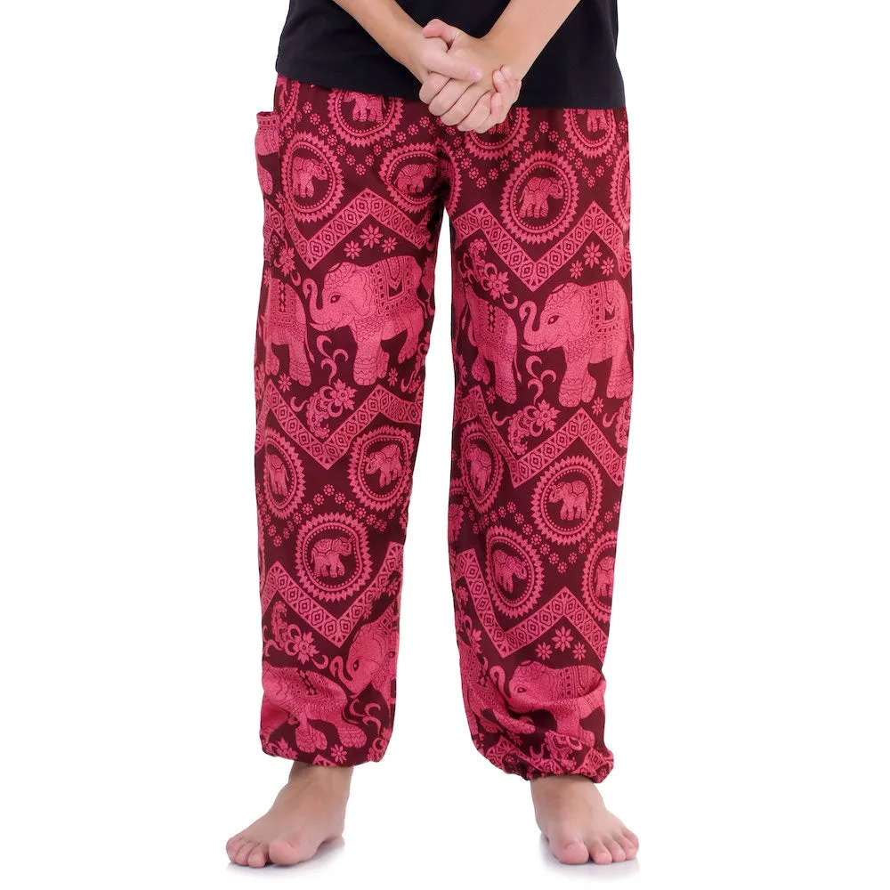 Men's Elephant Harem Pants Blue Chang