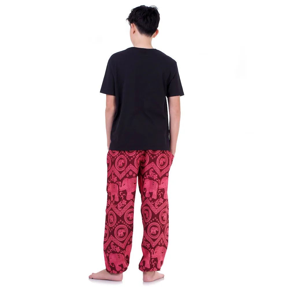Men's Elephant Harem Pants Blue Chang