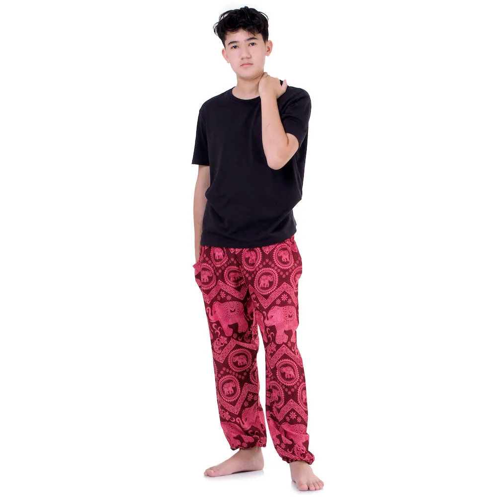 Men's Elephant Harem Pants Blue Chang