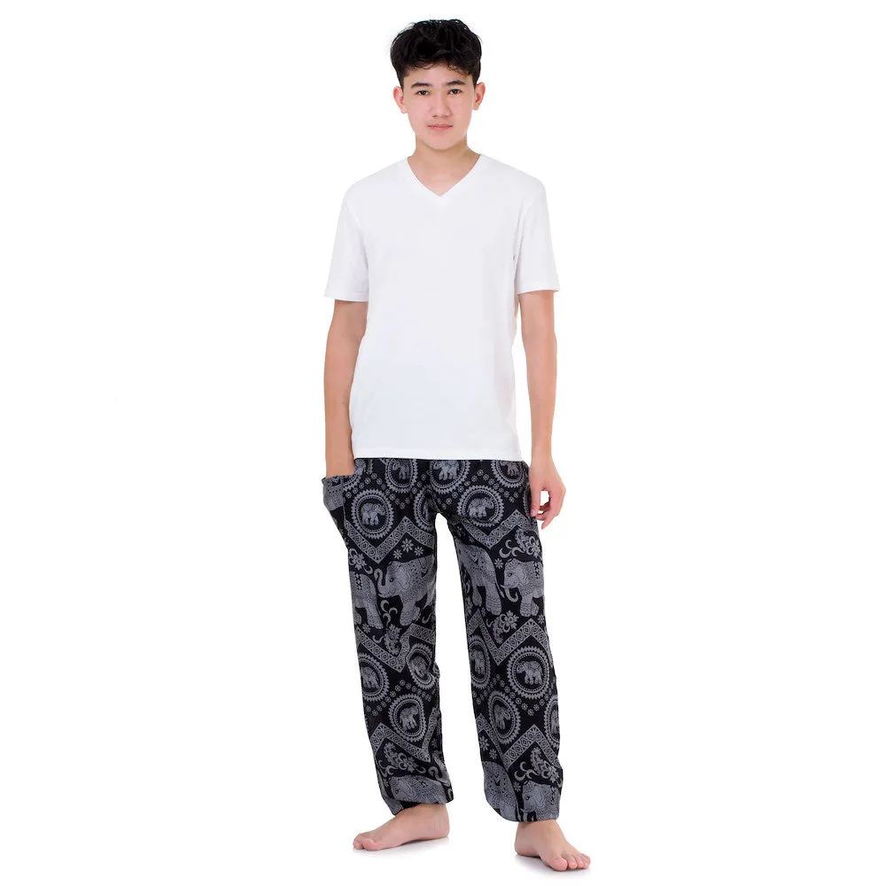 Men's Elephant Harem Pants Blue Chang