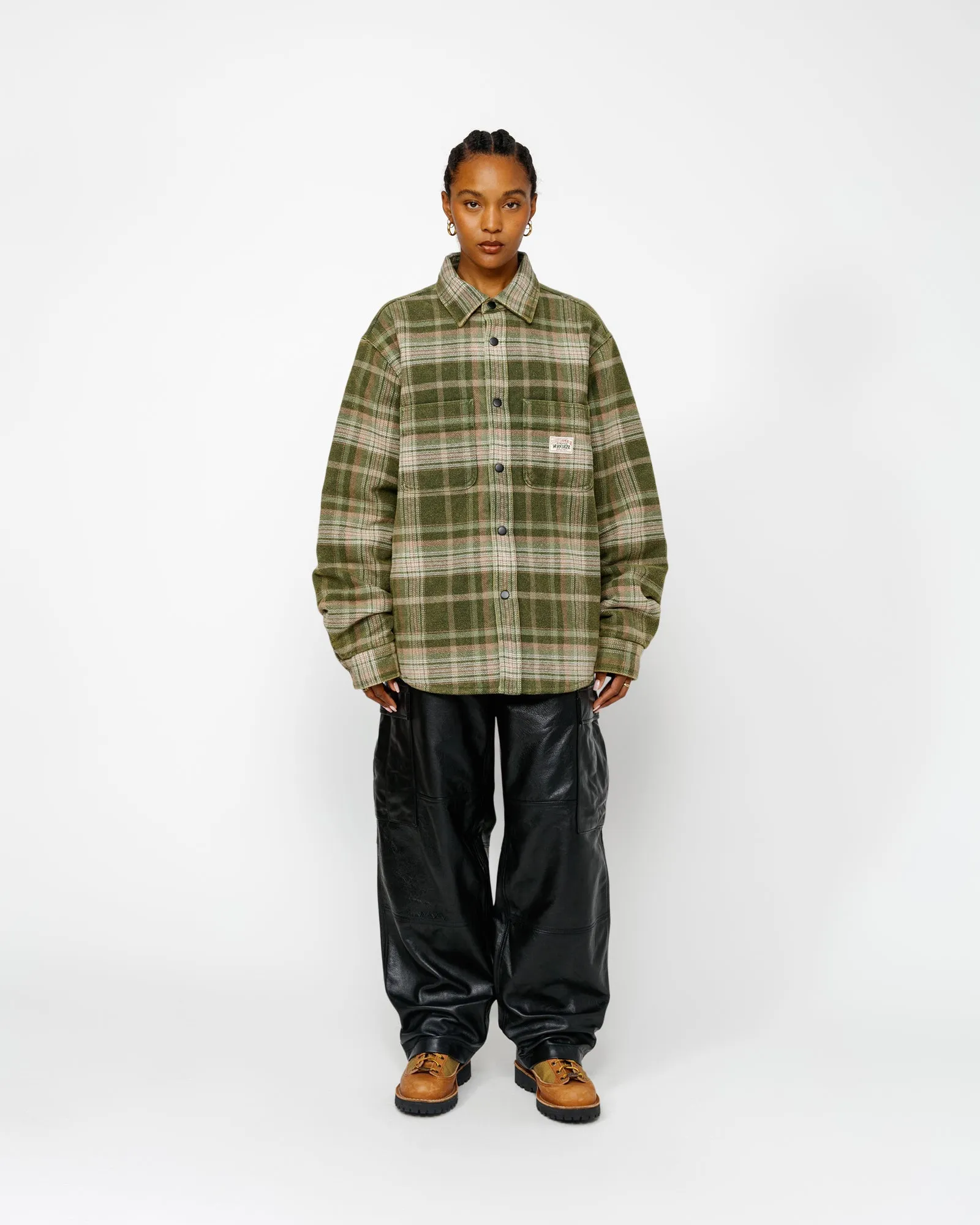 MILITARY CARGO PANT LEATHER