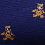 Navy Blue/Teddy Bears Little Gentleman's Kids Bow Tie