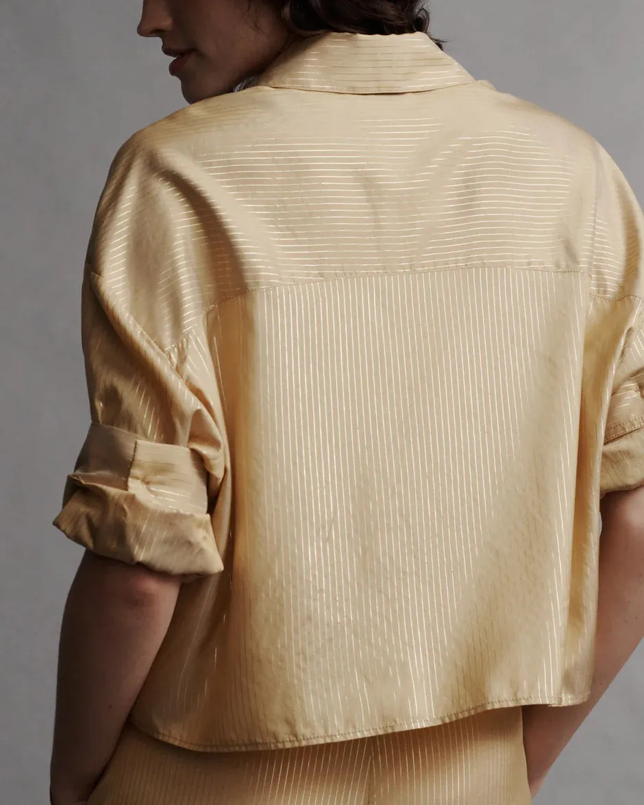 Next Ex with Silk Metallic Stripe