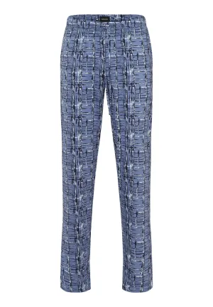 Night And Day Cotton Drawstring Pajama Pants | Liquid Check 75216-2354