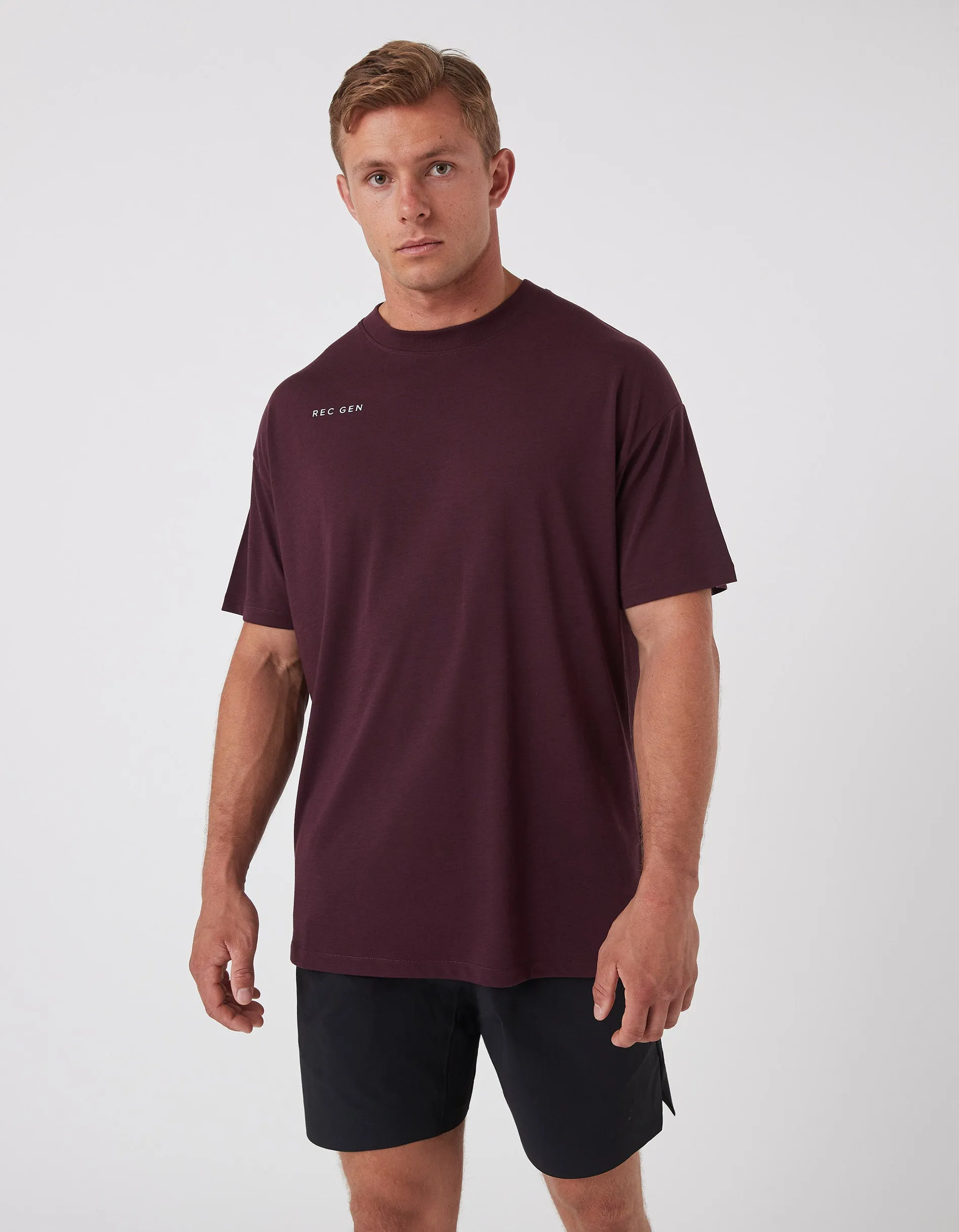 Oxy Mass Tee Blackberry