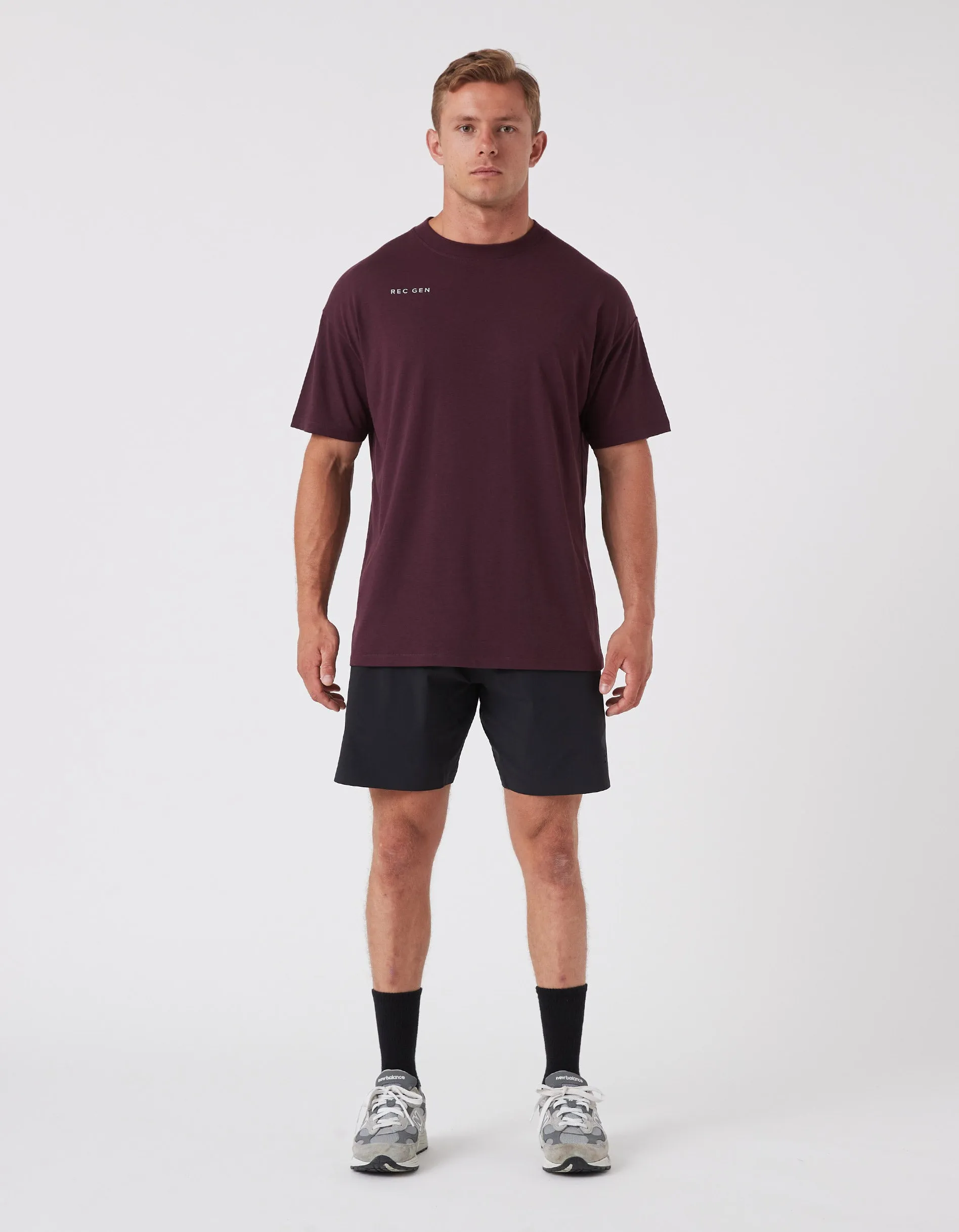 Oxy Mass Tee Blackberry