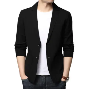 Pologize™ Knitted Slim Fit Blazer