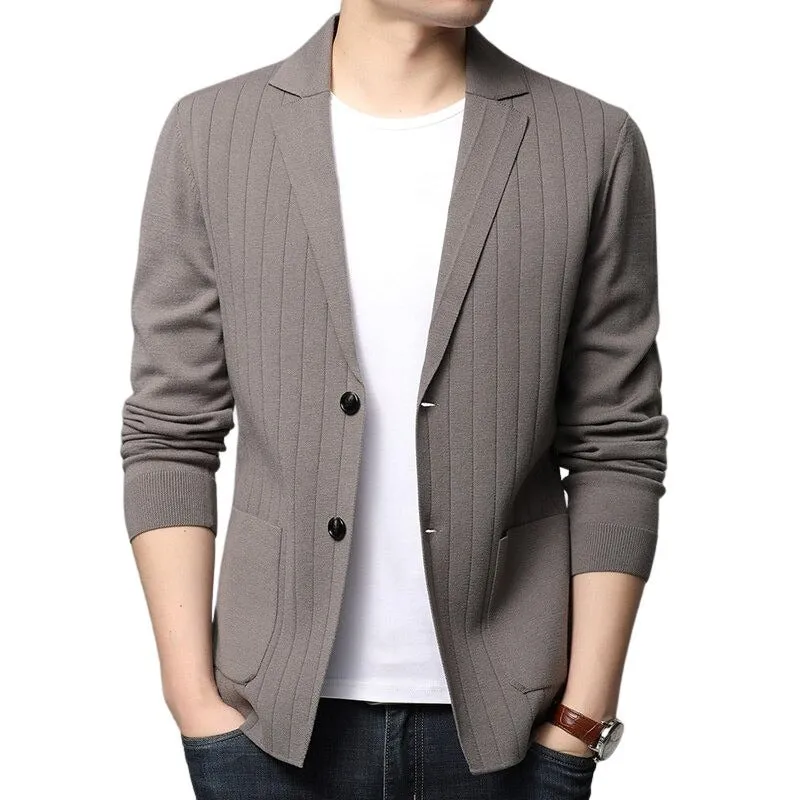Pologize™ Knitted Slim Fit Blazer