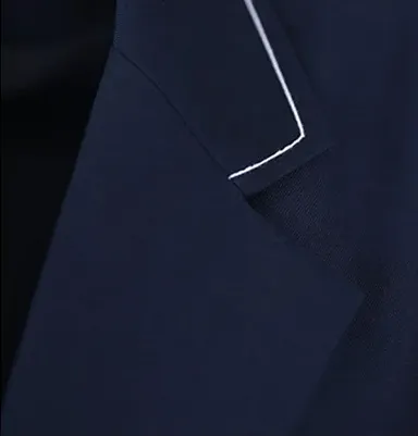 Pre Order:  Contrast Topstitch Loose Fit Blazer