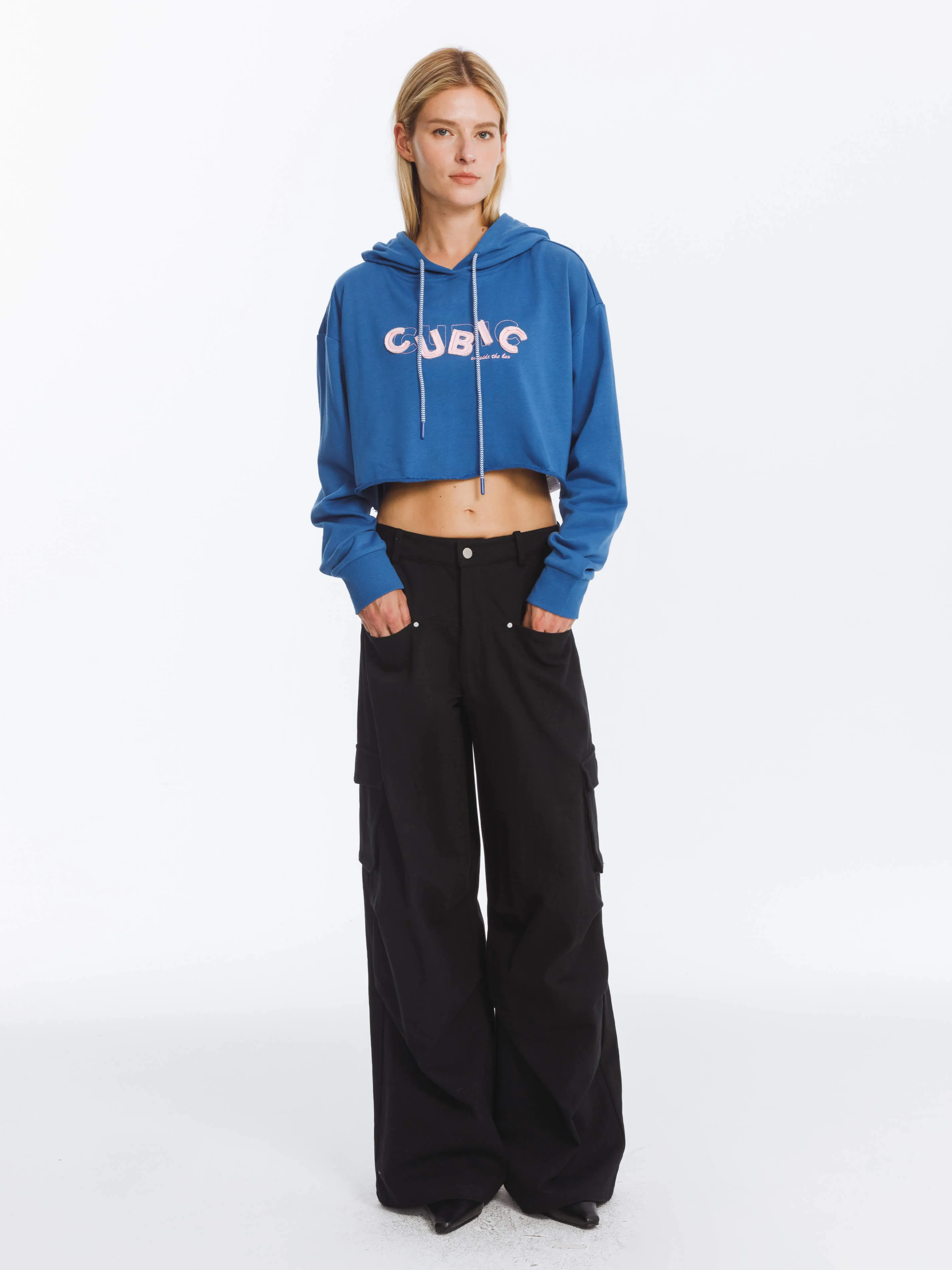 Pure Cotton Twill Cargo Trousers
