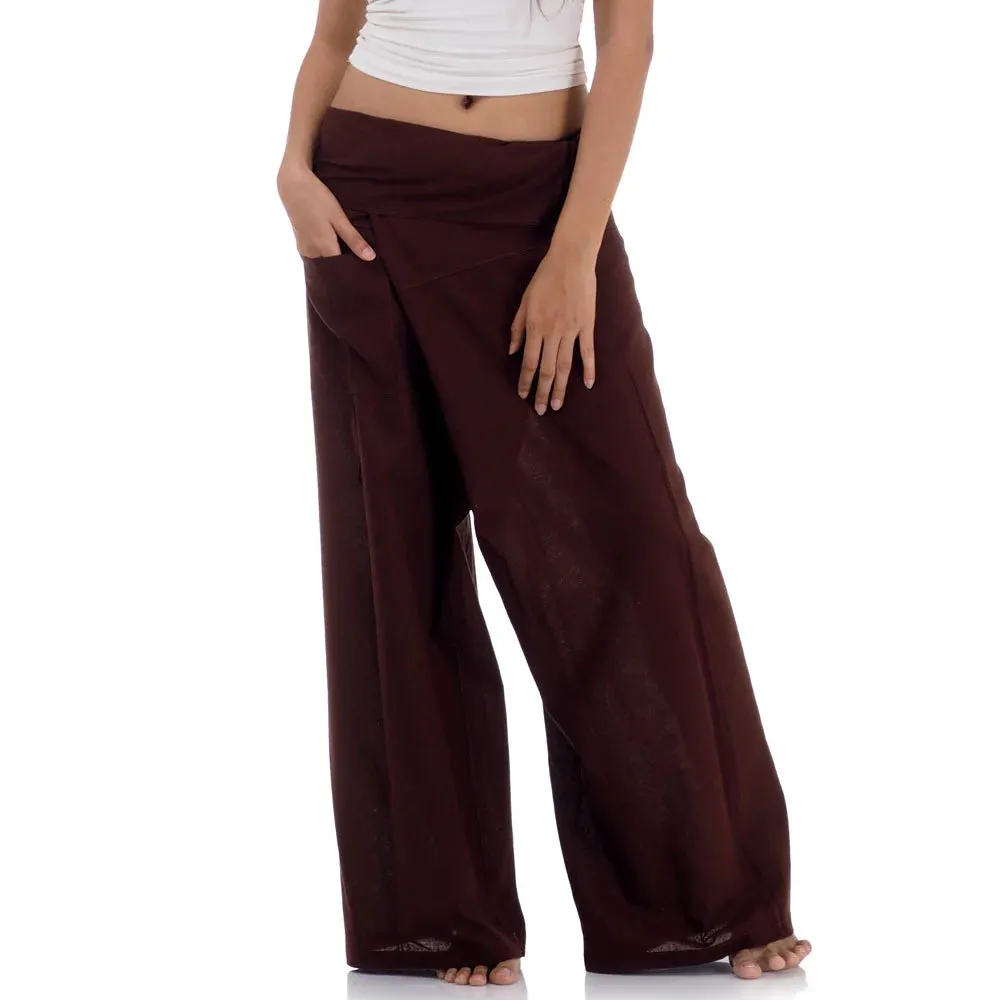 Sandy Beige Women's Thai Fisherman Pants