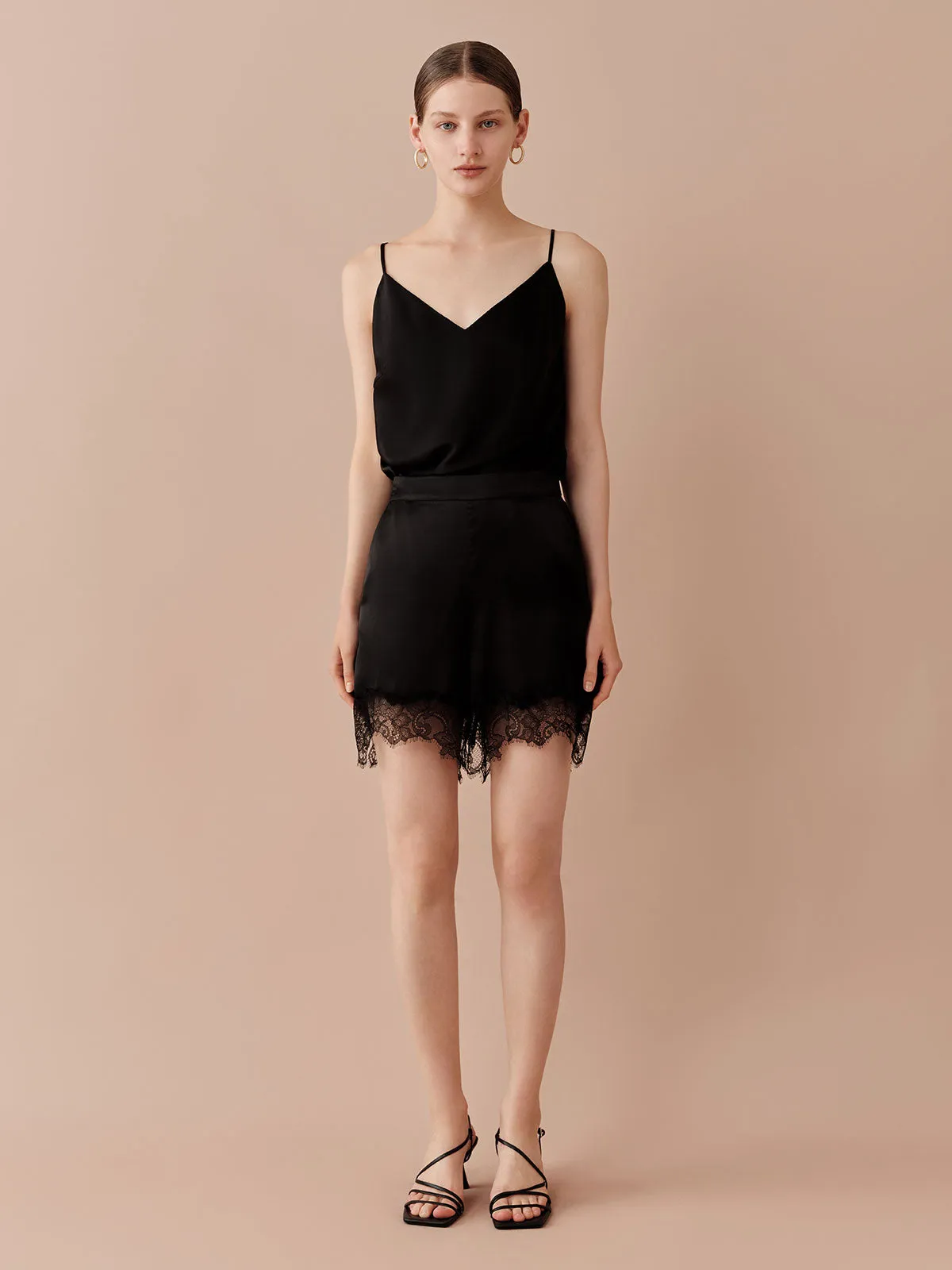SILKINC Lace Shorts