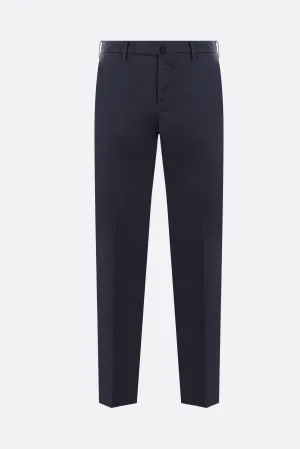 Slim-fit Stretch Cotton Pants
