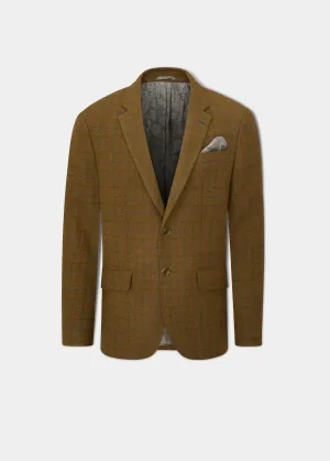 Regular Fit Surrey Tweed Lined Blazer in Moor - Stylish and Comfortable Outerwear
